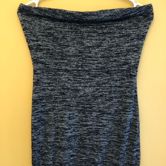 ARITZIA Wilfred Free H. Grey & Blk Bodycon SilvaTube Dress EUC - Picture 1 of 9